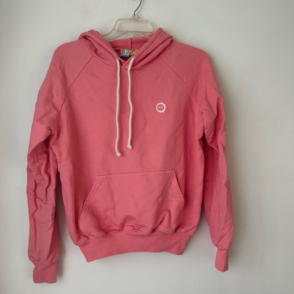 Big Bud Press Bubblegum Pink Hoodie Sweatshirt Unisex XXS
